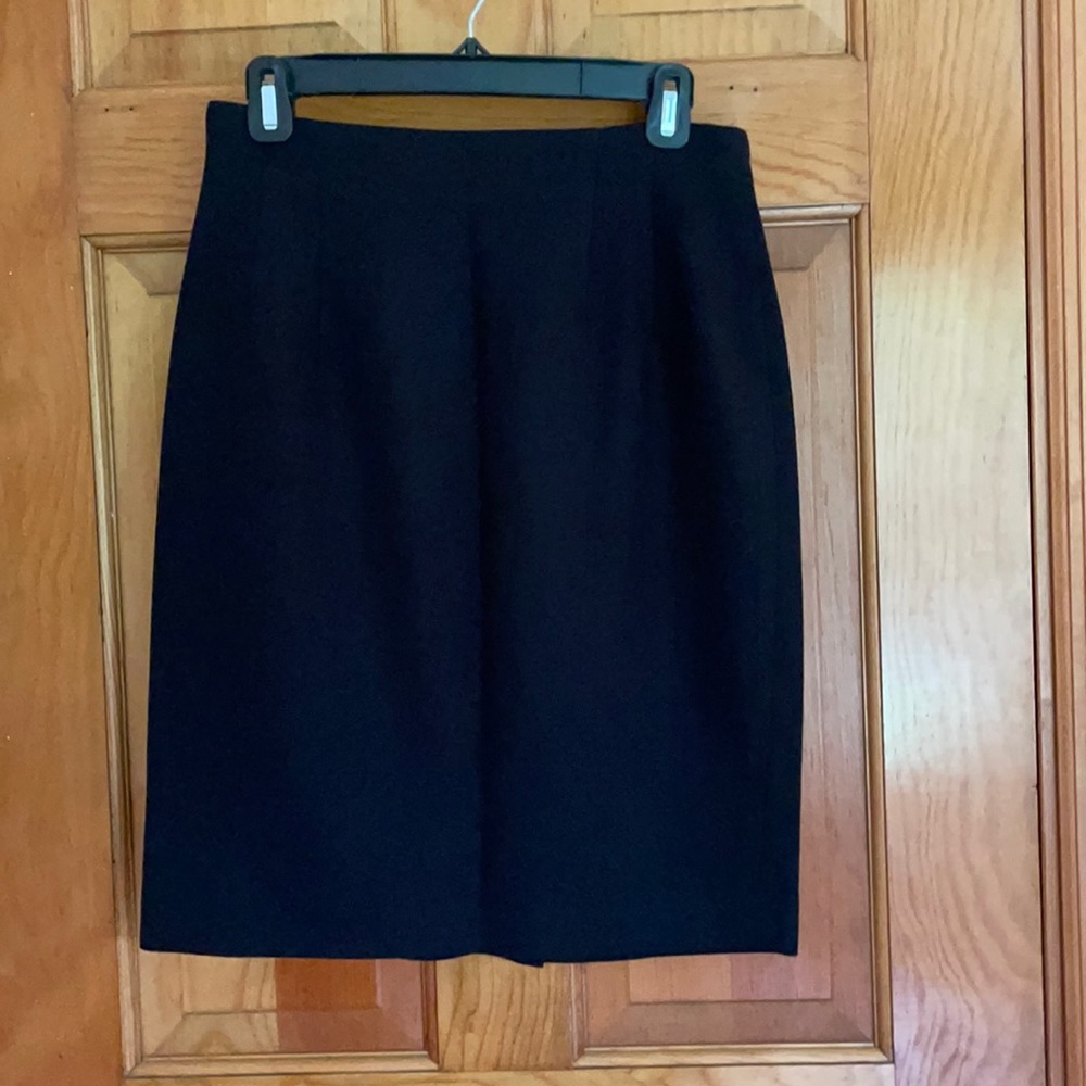 Gantos ladies black wool skirt.